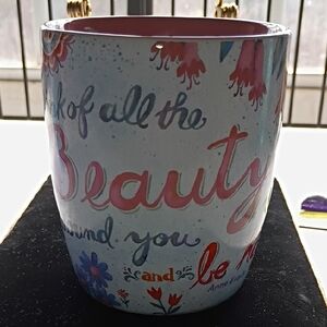 Gibson Multicolor Inspirational Vase